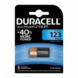 Pila litio CR123 DURACELL...