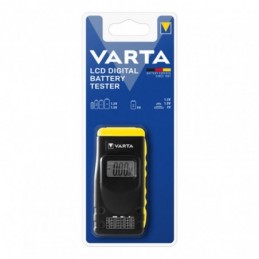 Comprobador de pilas LCD VARTA