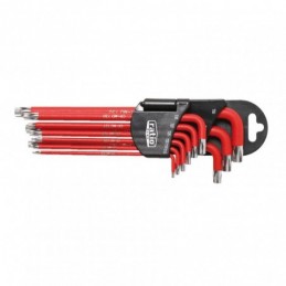 Juego 9 llaves Torx RATIO 6258