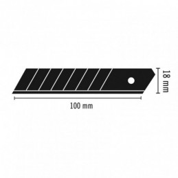 Cuchilla RATIO B6824 18 mm,...