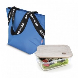 Lunchbag Tote On the Go azul