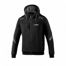 Sudadera gris/negro Talla XXL