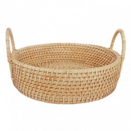 BANDEJA CHAKA RATTAN 35X9...