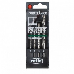 Estuche 4 brocas para pared...