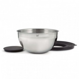 Bol acero inox con tapa...