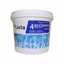 Cloro LISTA 4 acciones 5Kg